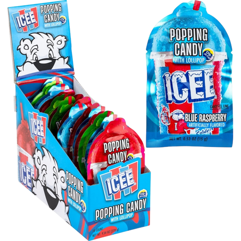 Icee Popping Candy with Lollipop