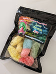 Freeze Dried Sour worms : Medium