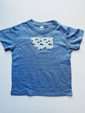 Montana Toddler Tee - Blue