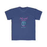 Just A Girl Who Loves Travel Kids Tee