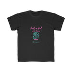 Just A Girl Who Loves Travel Kids Tee