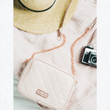 Itzy Ritzy Blush Double Take™ Crossbody Diaper Bag