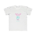 Just A Girl Who Loves Travel Kids Tee